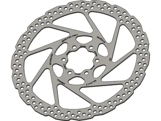 Brake Disc Shimano 180 3D Model