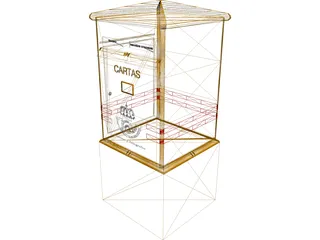 Post Box 3D Model