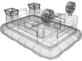 Hovercraft 3D Model