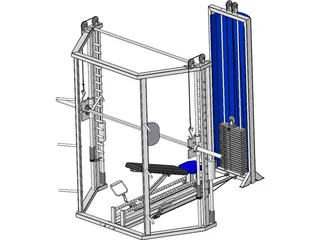 Smith Machine 3D Model