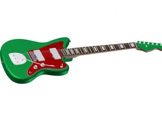 Fender Jazzmaster 3D Model