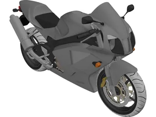 Honda RVT1000 3D Model