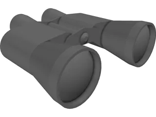 Binoculars 3D Model