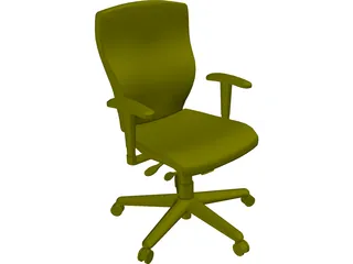 Allsteel Chair 3 3D Model
