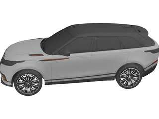 Range Rover Velar (2017) 3D Model