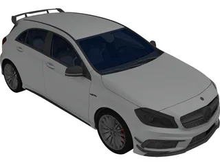Mercedes-Benz A45 AMG 3D Model