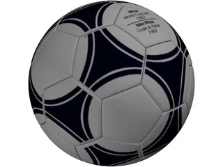 Adidas Football Ball (1982) 3D Model
