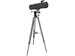 National Geographic 130/650 Telescope 3D Model