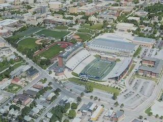 Akron City, USA (2020) 3D Model