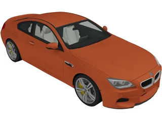 BMW M6 (2015) 3D Model