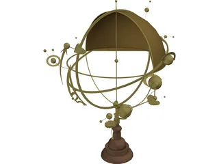 Globe 3D Model