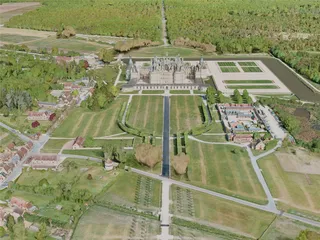 Chambord Castle, France (2021) 3D Model