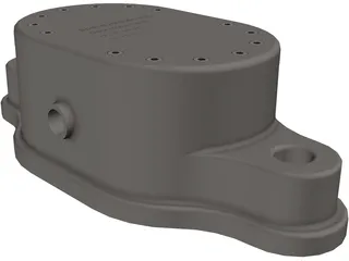 Gear Motor Pump 3D Model