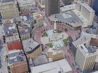 Indianapolis City, USA (2022) 3D Model
