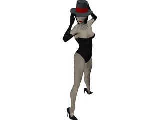 Woman Domenika 3D Model