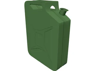 Fuel Can 3D Model