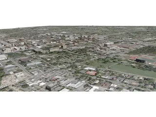 Salem City 3D Model