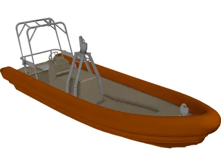 Search and Rescue Craft 3D Model