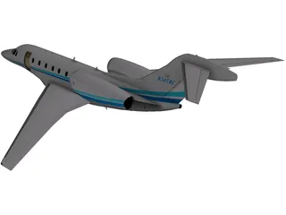 Cessna Citation X 3D Model