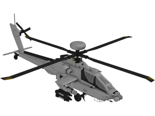 Hubschrauber 3D Model