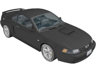 Ford Mustang GT (2000) 3D Model