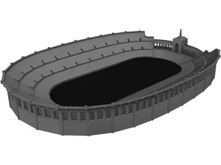 Coliseum Los Angeles 3D Model