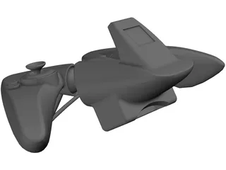Game Controller 3D Model