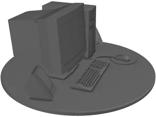 Computer PC 3D Model