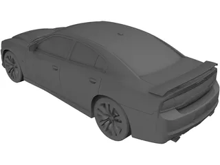 Dodge Charger SRT8 (2012) 3D Model