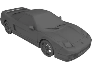 Honda [Acura] NSX (2005) 3D Model
