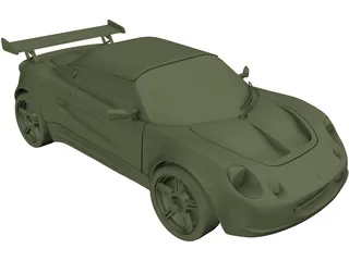 Lotus Elise 111S (1999) 3D Model