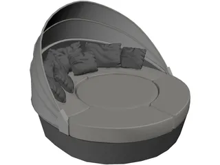 Arena Varaschin Sofa 3D Model