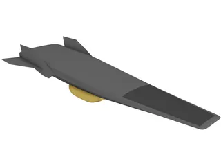 NASA X-43 3D Model