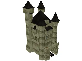 Dark Castle 3D Model