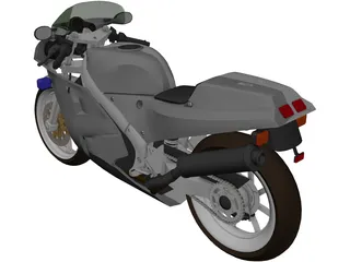 Honda VFR750RRC30 3D Model