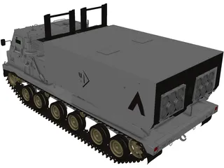 MLRS M270 3D Model