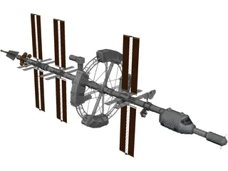 Hermes Spacecraft 3D Model