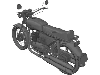 Jawa 350-634 (1978) 3D Model