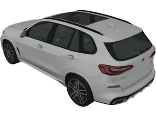 BMW X5 M Sport (2019) 3D Model