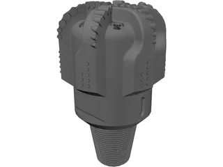 Tricone Drill Bit 3D Model