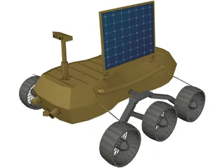 Rover Chandrayaan 3D Model