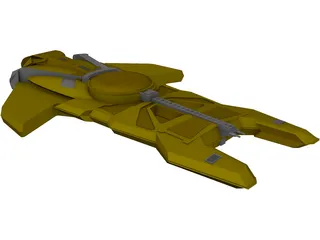 Star Trek Cardassian Hideki 3D Model