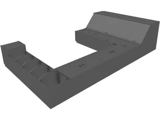 Case Wall 3D Model