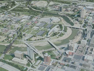 Columbus City, USA (2020) 3D Model