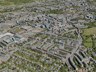 Edinburgh City, UK (2020) 3D Model