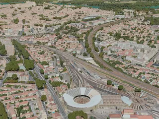 Avignon City, France (2020) 3D Model