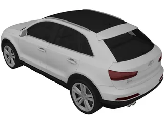 Audi Q3 (2015) 3D Model