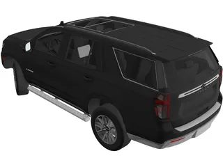 Chevrolet Tahoe Z71 (2021) 3D Model