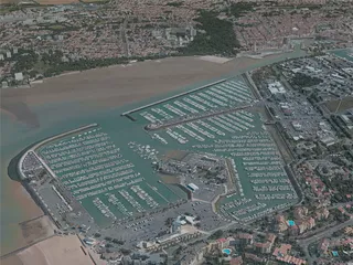 La Rochelle City, France (2021) 3D Model