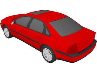 Volvo S80 (2000) 3D Model